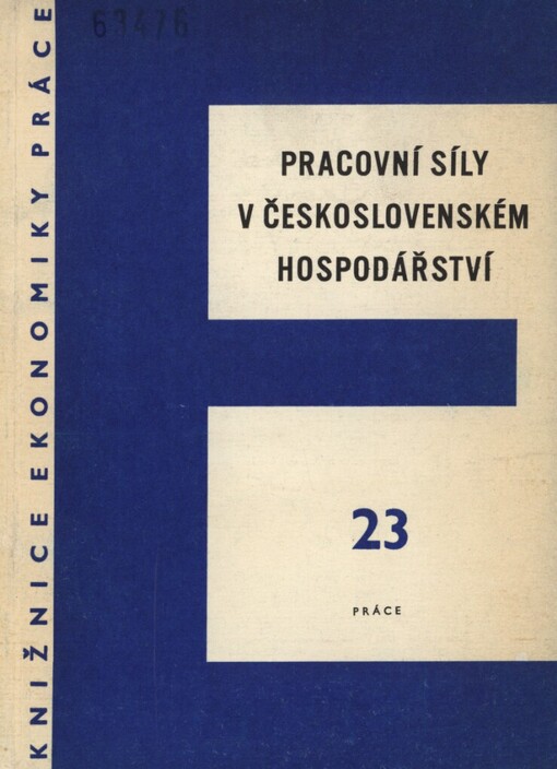 Pracovní síly v československém hospodářství