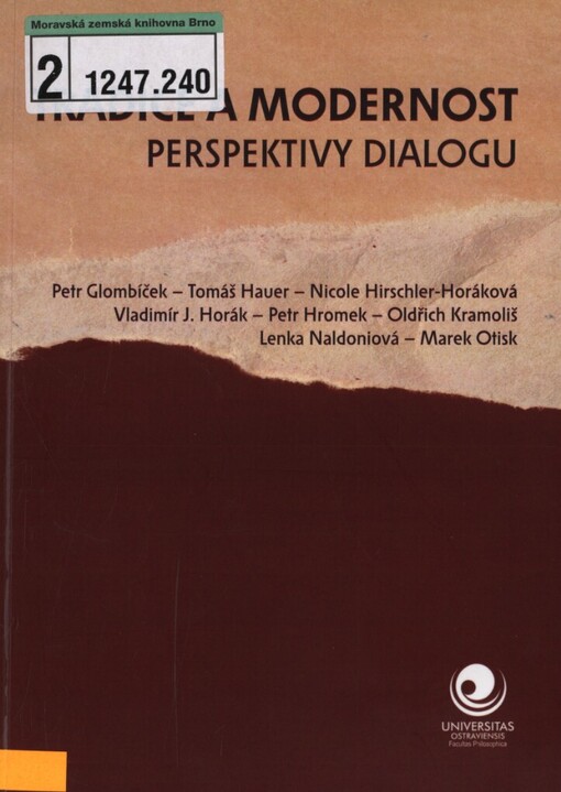 Tradice a modernost - perspektivy dialogu