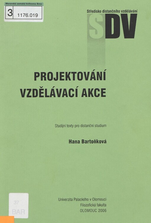 Projektování vzdělávací akce