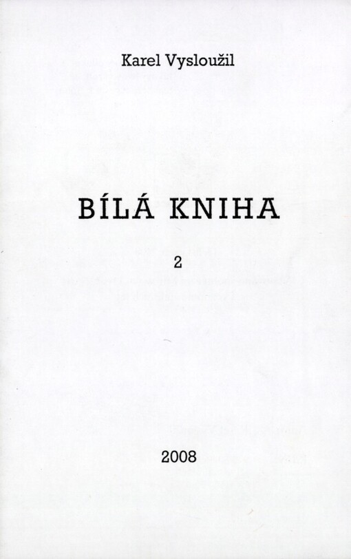 Bílá kniha 2