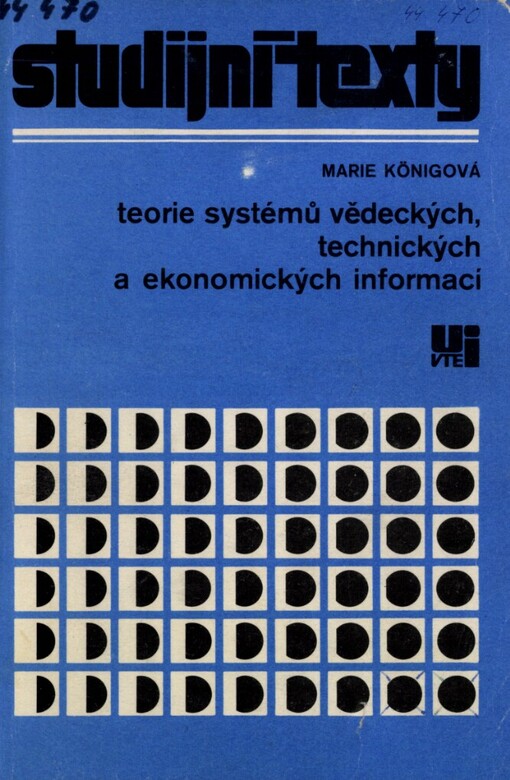 Teorie systémů vědeckých, technických a ekonomických informací