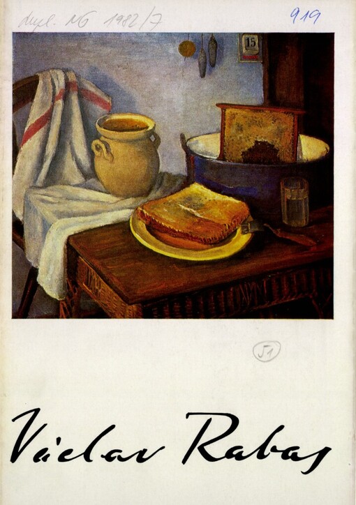 Václav Rabas (1885-1954): Stálá expozice díla nár. umělce Václava Rabase v Rakovníku : Výběr obrazů ze sbírek Nár. galerie v Praze ... [aj.] : Katalog