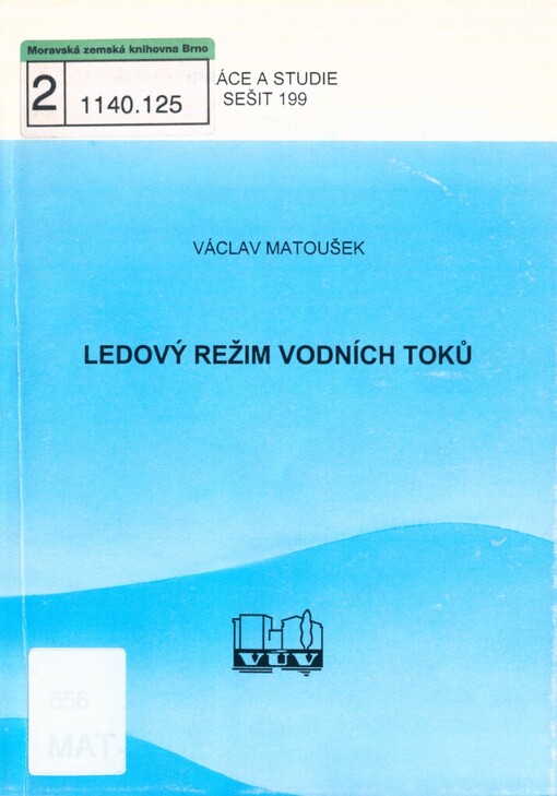 Ledový režim vodních toků