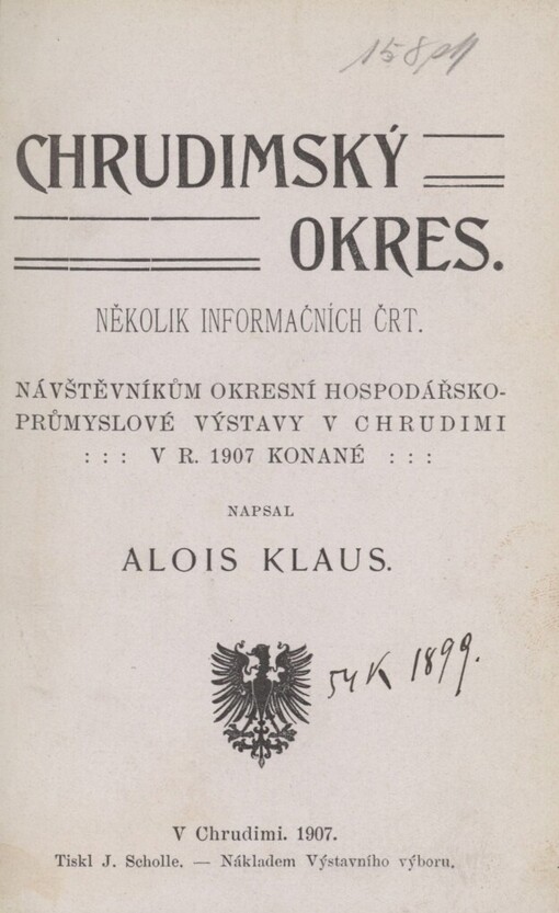 Chrudimský okres: několik informačních črt