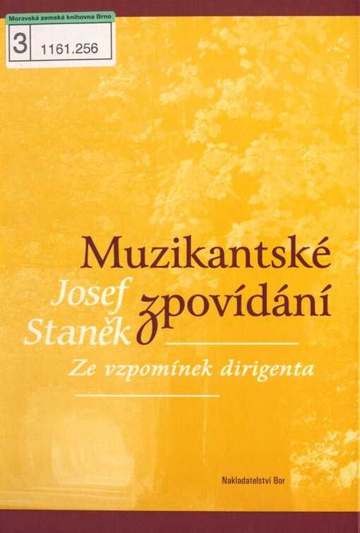 Muzikantské zpovídání: ze vzpomínek dirigenta