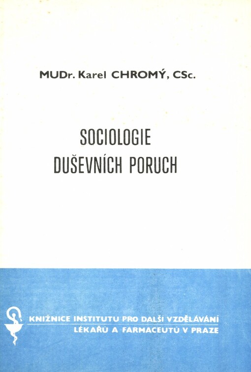 Sociologie duševních poruch