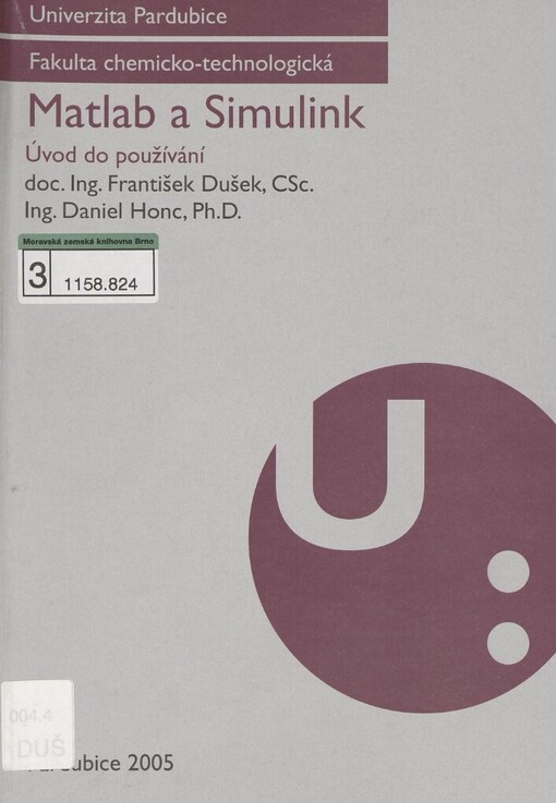 Matlab a Simulink: úvod do používání