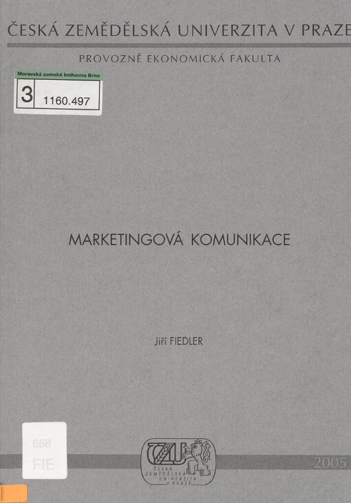 Marketingová komunikace