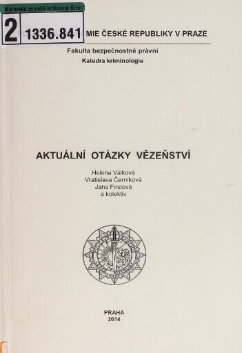 Aktuální otázky vězeňství
