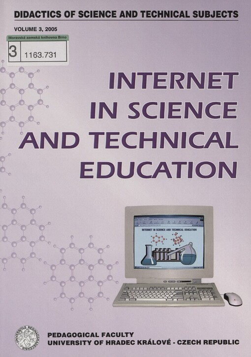 Internet in science and technical education