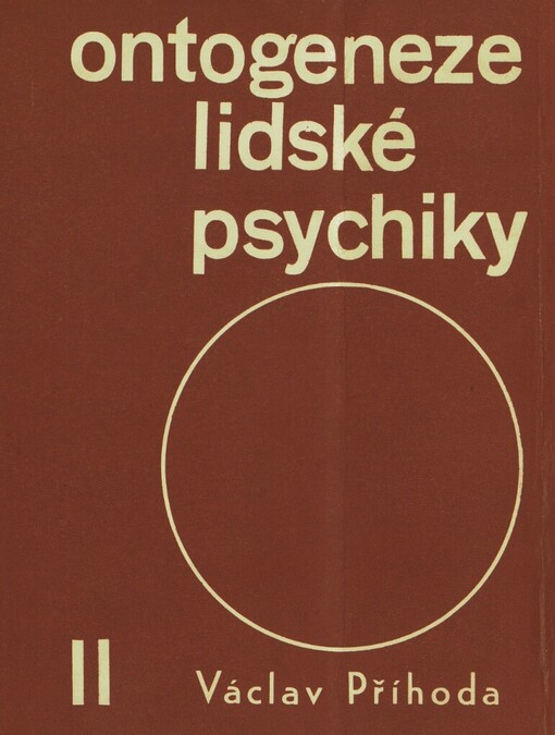 Ontogeneze lidské psychiky