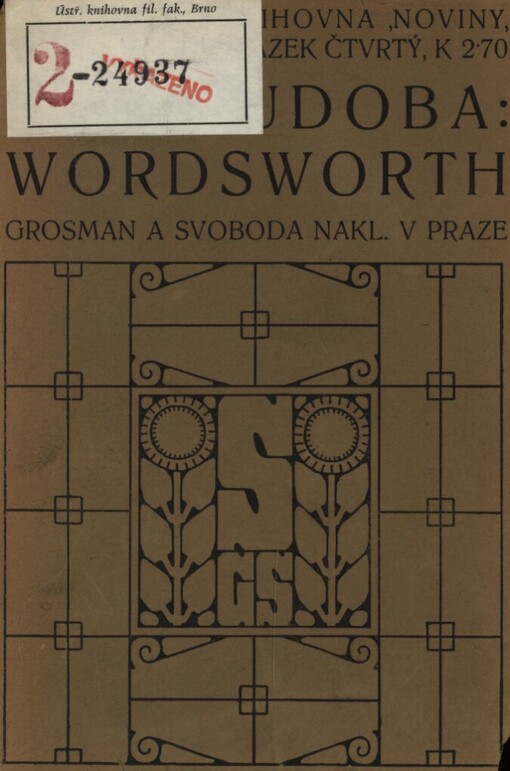 Wordsworth :pokus o třídění