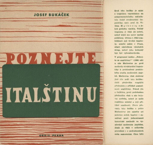 Poznejte italštinu! :praktický průvodce jazykem