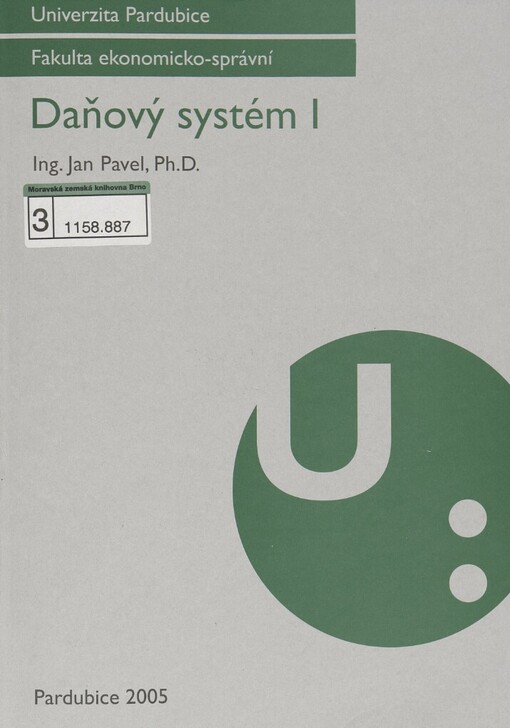 Daňový systém I