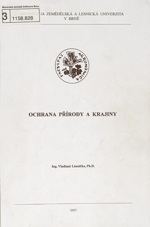 Ochrana přírody a krajiny