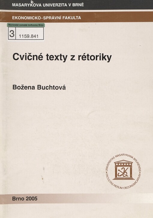 Cvičné texty z rétoriky