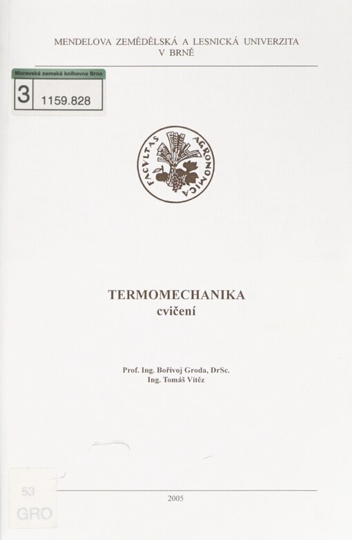 Termomechanika: cvičení
