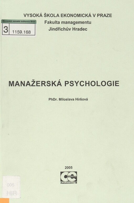 Manažerská psychologie
