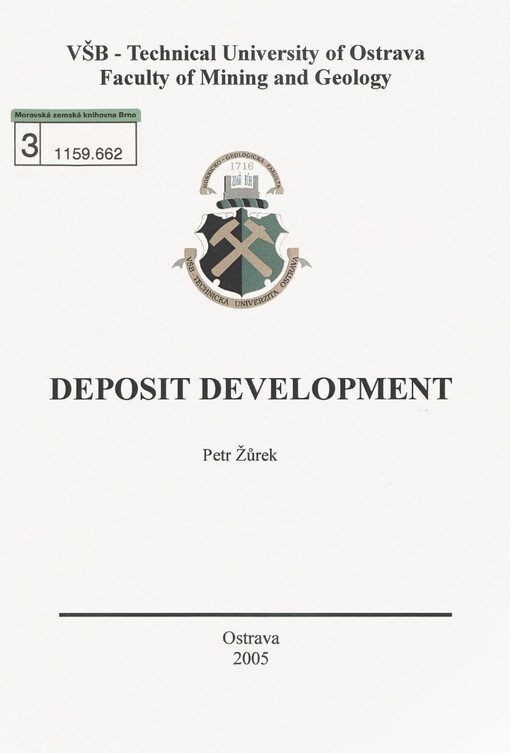 Deposit development: (syllabus)