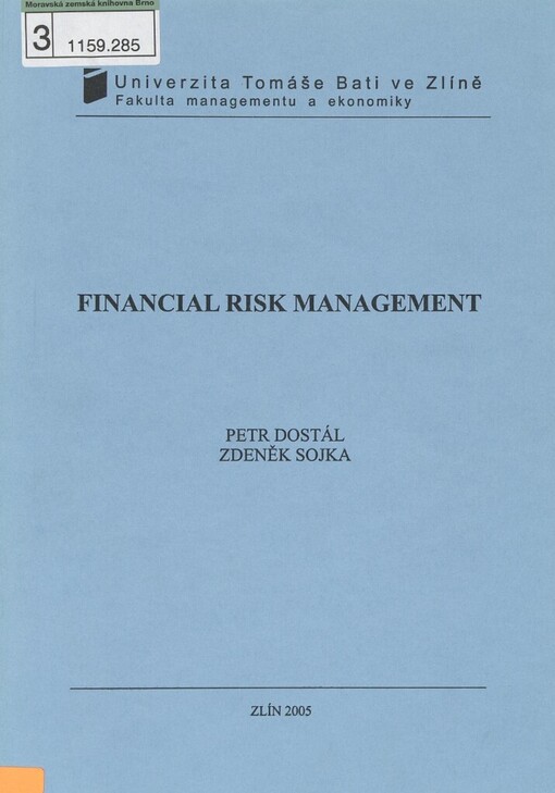 Financial risk management