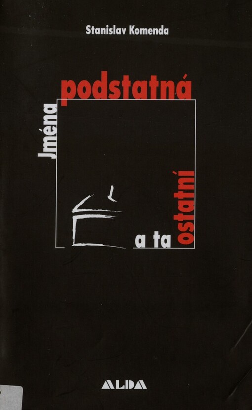 Jména podstatná a ta ostatní