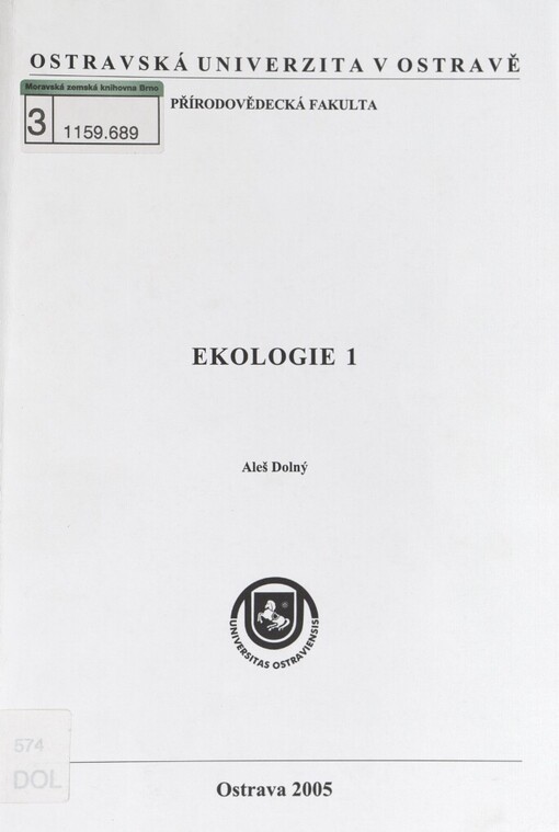 Ekologie 1