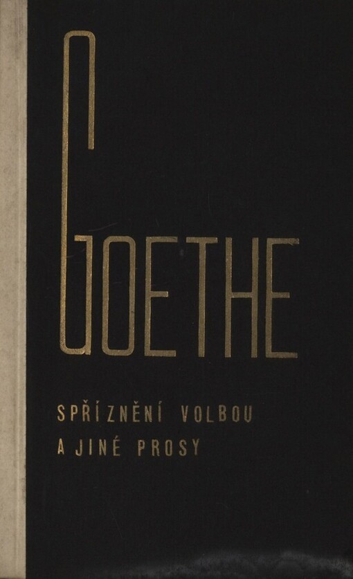 Spříznění volbou a jiné prosy