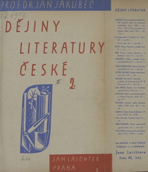 Dějiny literatury české