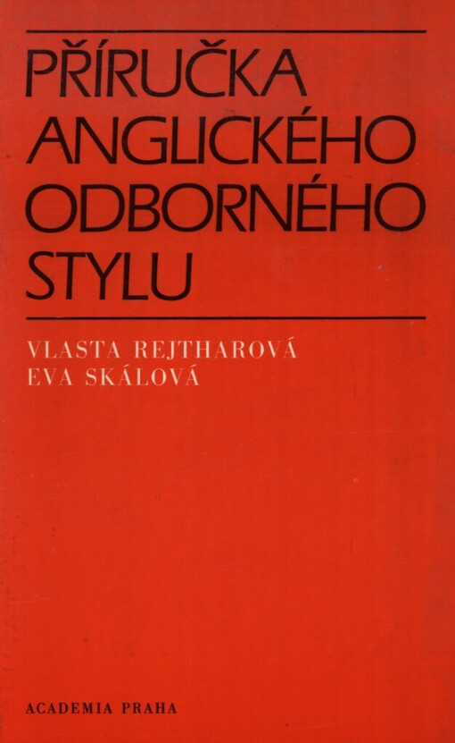 Příručka anglického odborného stylu
