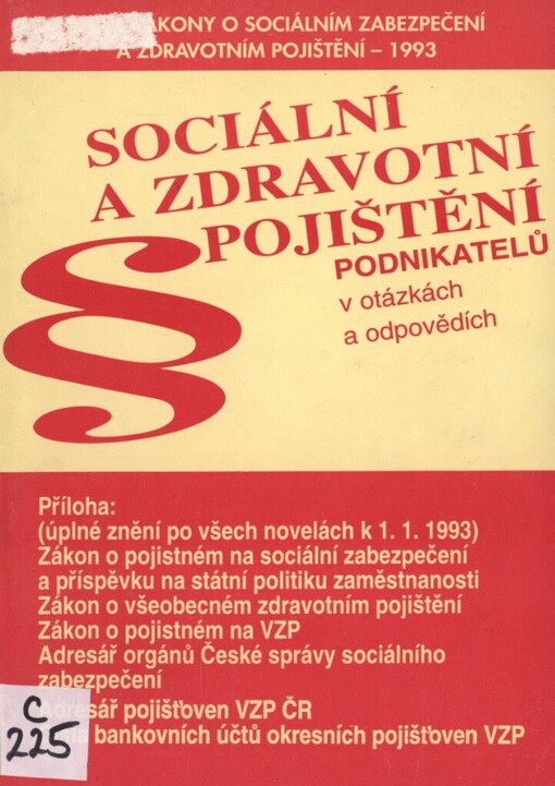 Sociální a zdravotní pojištění podnikatelů v otázkách a odpovědích