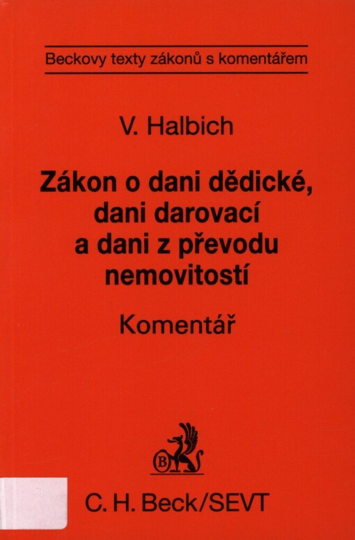 Zákon o dani dědické, dani darovací a dani z převodu nemovitostí
