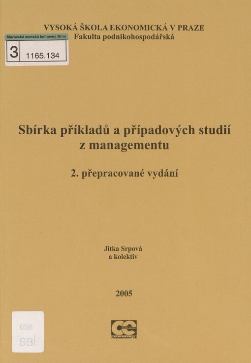 Sbírka příkladů a případových studií z managementu