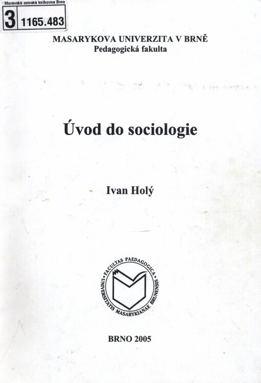 Úvod do sociologie