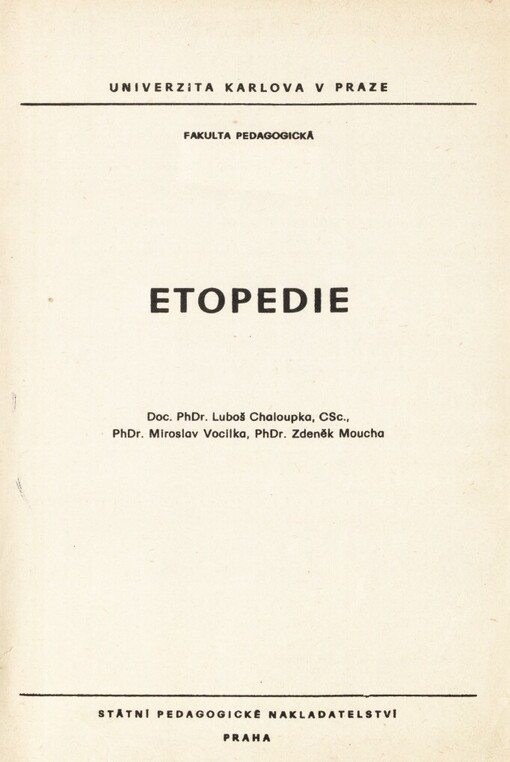 Etopedie