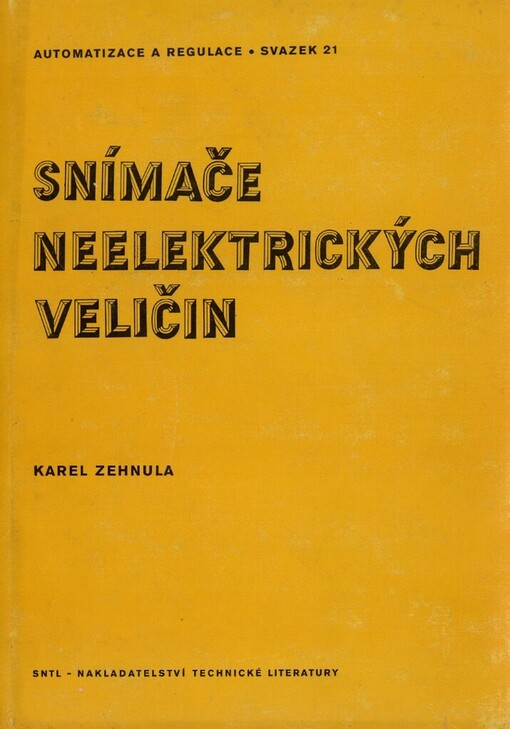 Snímače neelektrických veličin