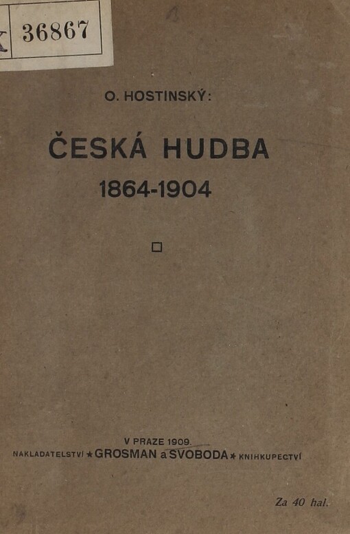 Česká hudba 1864-1904