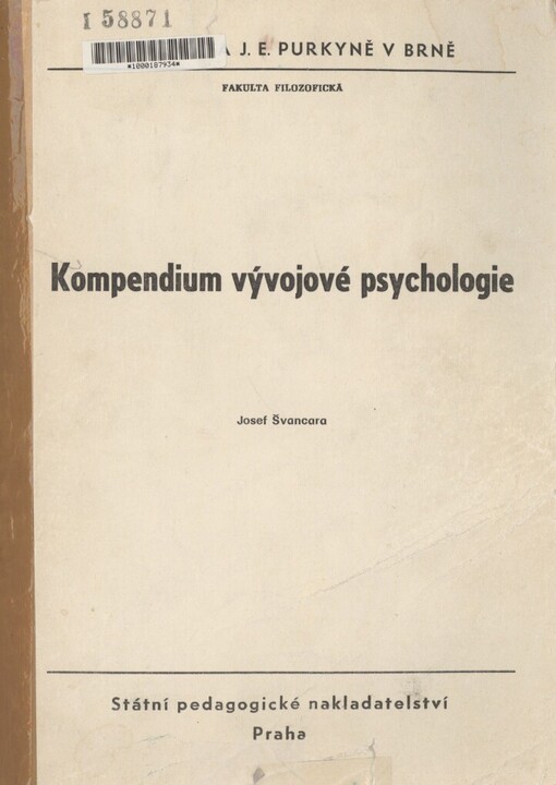Kompendium vývojové psychologie