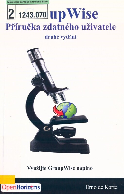 GroupWise - Příručka zdatného uživatele