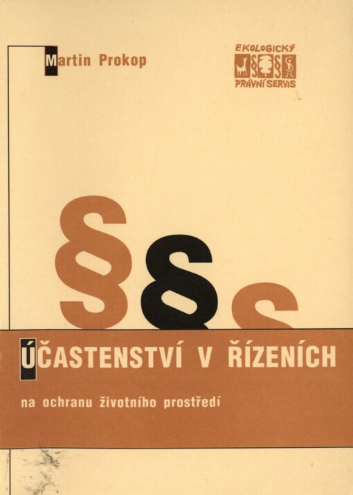 Účastenství v řízení na ochranu životního prostředí