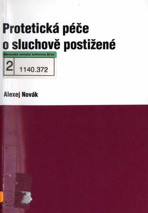Protetická péče o sluchově postižené