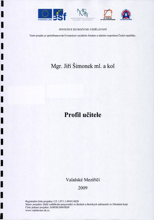 Profil učitele