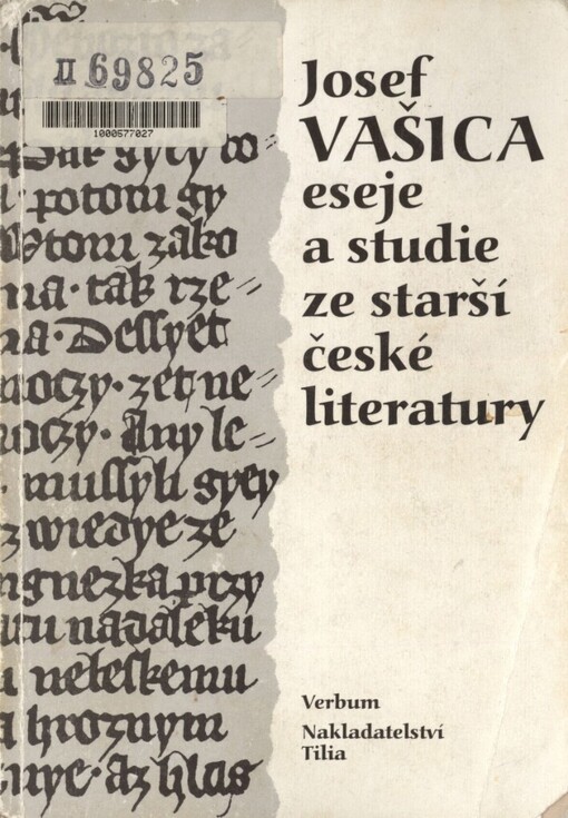 Eseje a studie ze starší české literatury