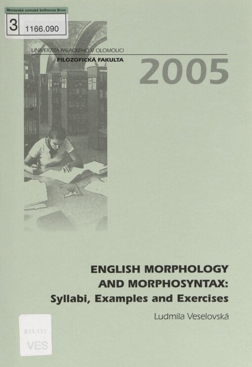 English morphology and morphosyntax: syllabi, examples & exercises