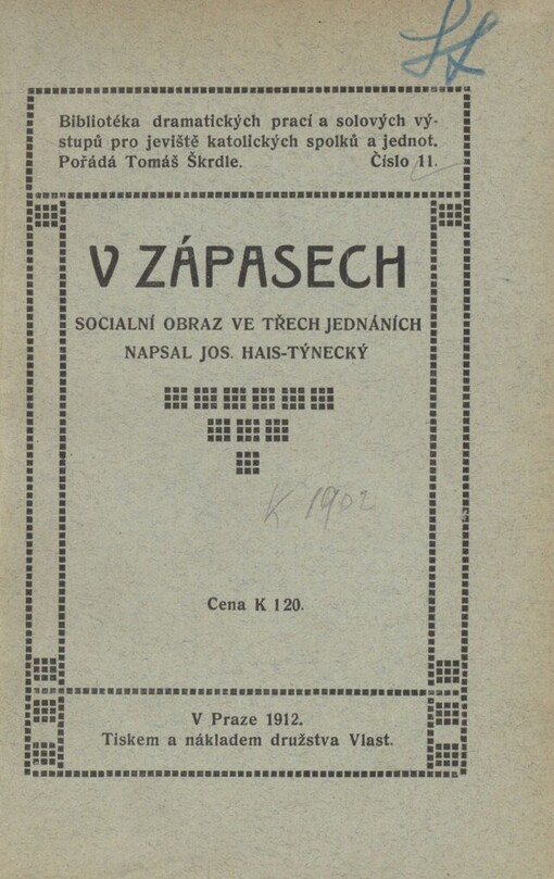 V zápasech: sociální obraz ve třech jednáních