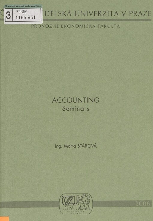 Accounting: seminars