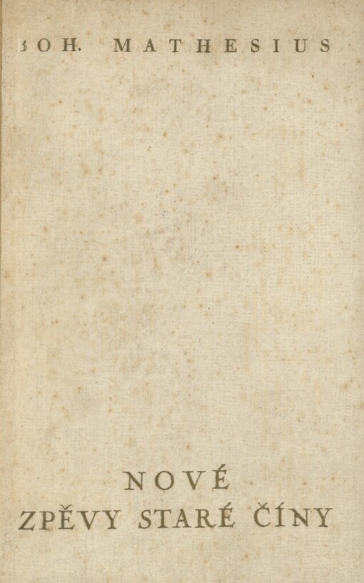 Nové zpěvy staré Číny
