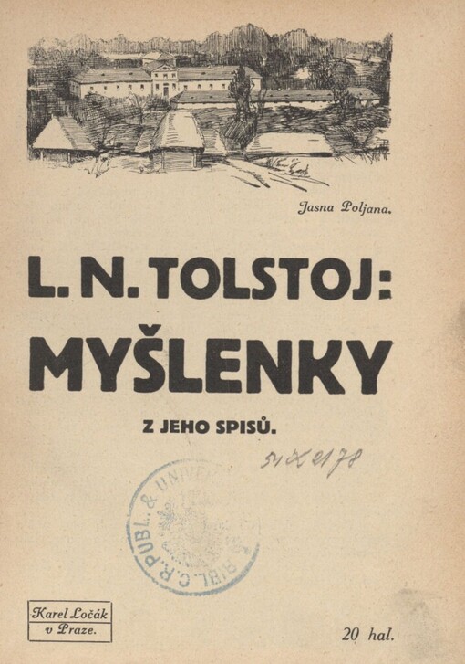 Myšlenky z jeho spisů