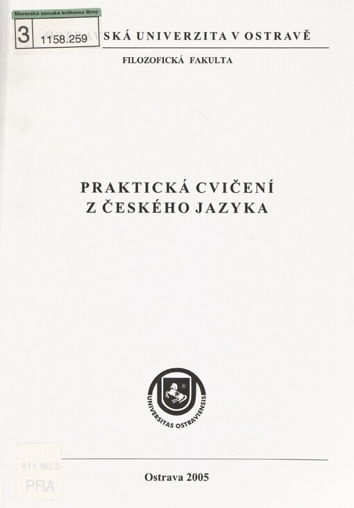 Praktická cvičení z českého jazyka