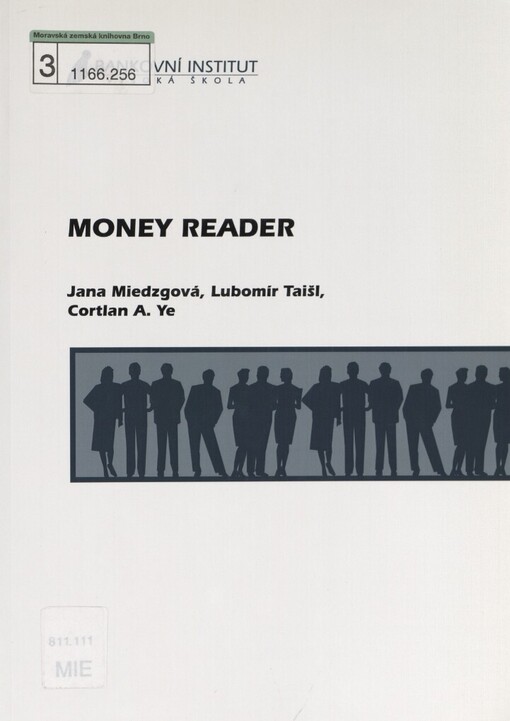 Money reader: čítanka anglických textů s finanční tématikou