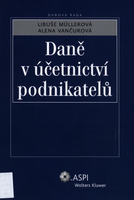 Daně v účetnictví podnikatelů